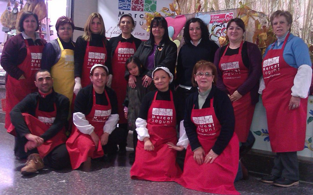 Éxito de la campaña de San Valentin del Mercado de Sagunto: “Volem enamorar-te”