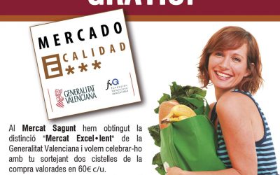 En el  Mercado de Sagunto: La cesta de la compra te puede salir gratis