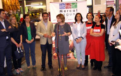 La consellera de Infraestructuras y el alcalde inauguran las obras de climatización del Mercado de Sagunto