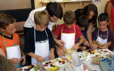 Taller educativo de cocina infantil en el Mercado Municipal de Sagunto