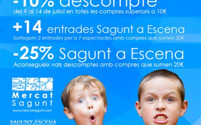 El Mercado de Sagunto organiza la “Setmana Fresca” para celebrar el inicio del verano