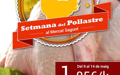 SETMANA DEL POLLASTRE al Mercat Sagunt.