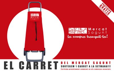 El Carret del Mercat Sagunt. Regalamos un «carret» semanal