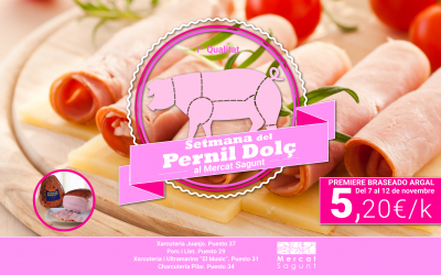 🐷 Setmana del pernil dolç 🐷 (Del 7 al 12 de novembre)