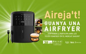Sorteo de una Airfryer en Mercat Sagunt
