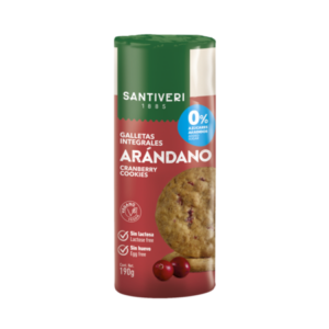 Galletas santiveri integrales con arándanos