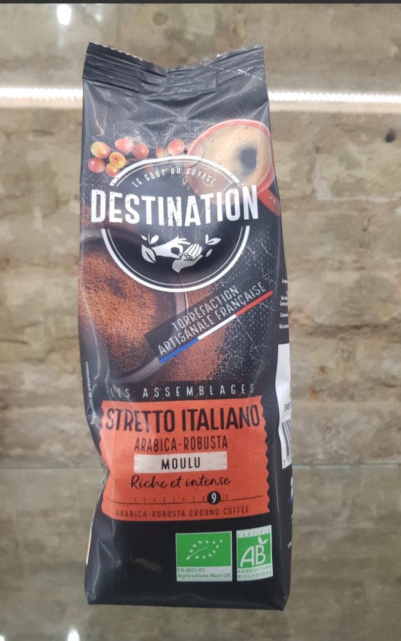 Café molido 250g bio destination