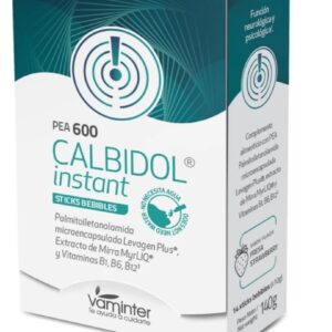 Calbidol sticks bebibles Pea 600, dolor de cabeza y muscular
